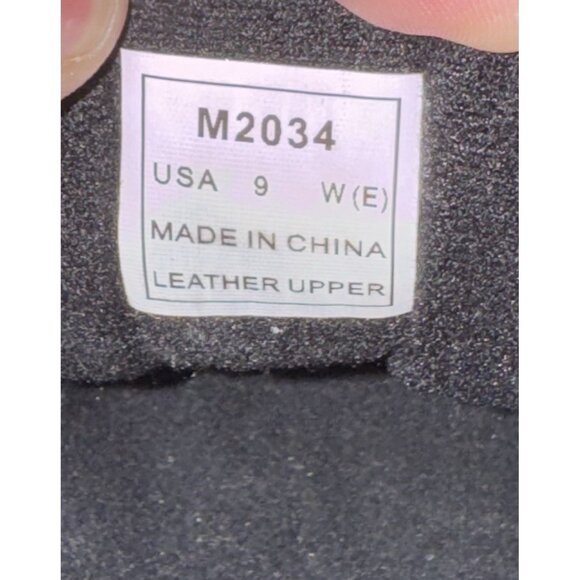 Propét Stability Walker Mens Leather Athletic Walking Shoes Size 9 E WIDE Black - Picture 8 of 8